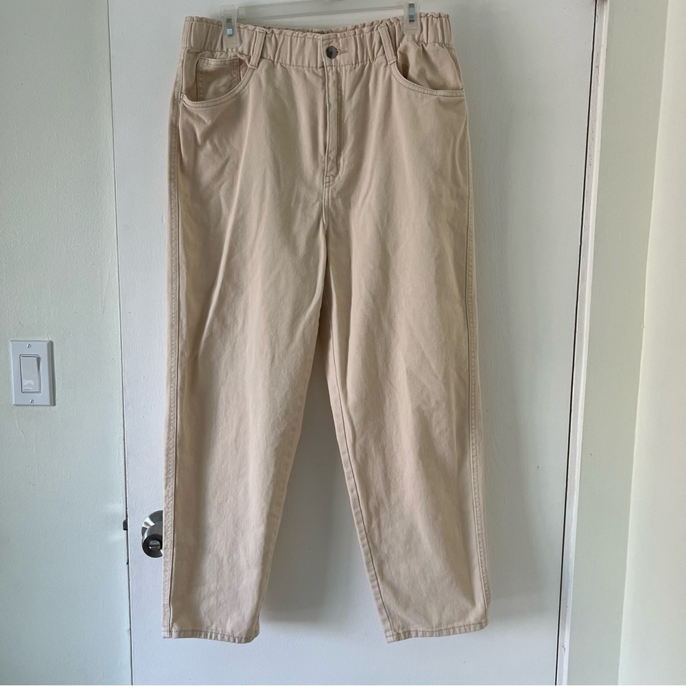 Cream Jean Pant